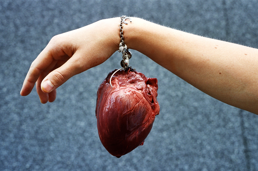 Nanna Melland, «Heart Charm», 2000. Photography. Cortesy and photografy Nanna Melland.