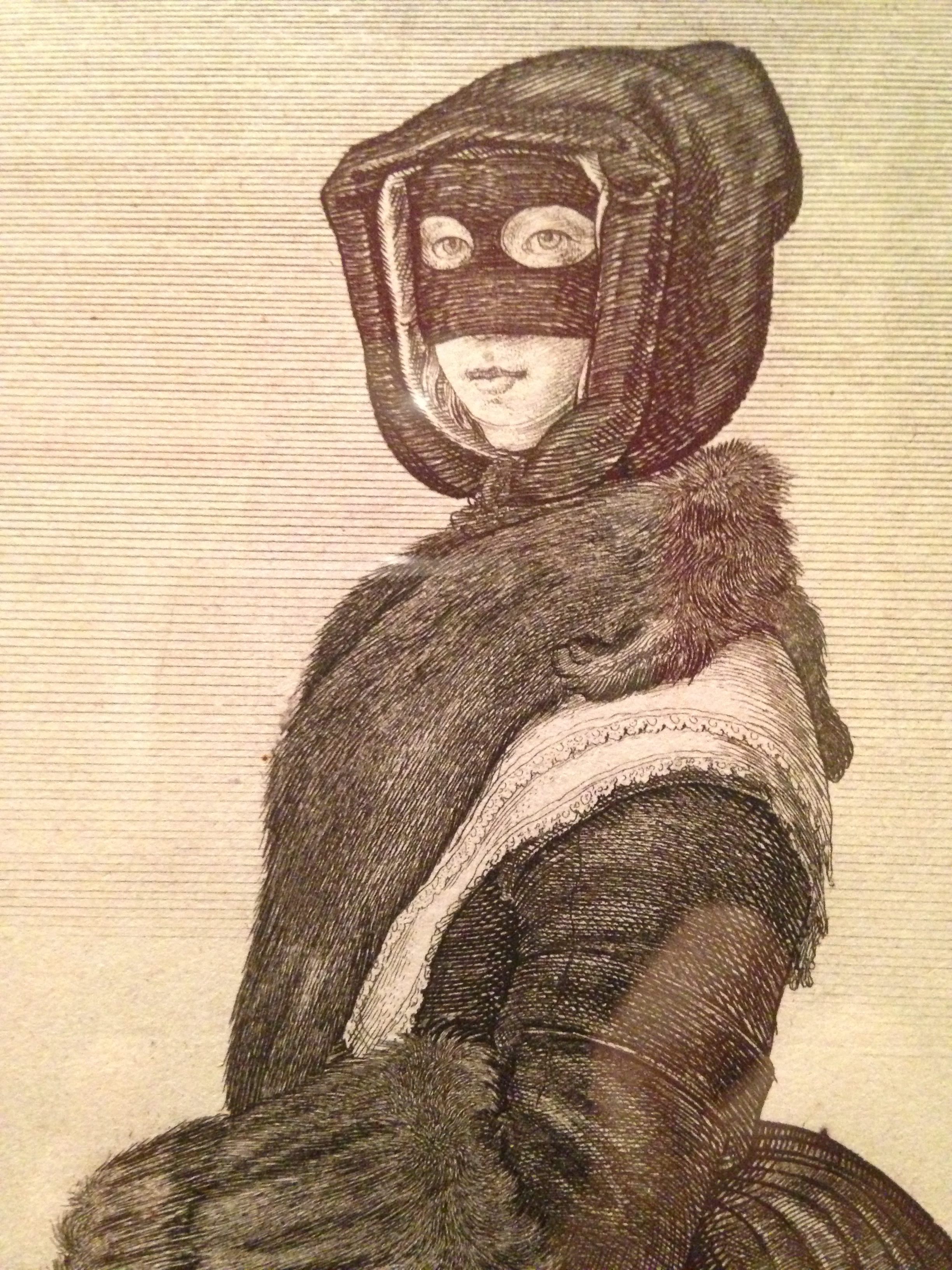 Wenceslaus Hollar (1607-1677), Winter, 1643-1644. Etching. New York, The Metropolitan Museum of Art, 2018.846.4.  Public domain https://www.metmuseum.org/art/collection/search/816031
